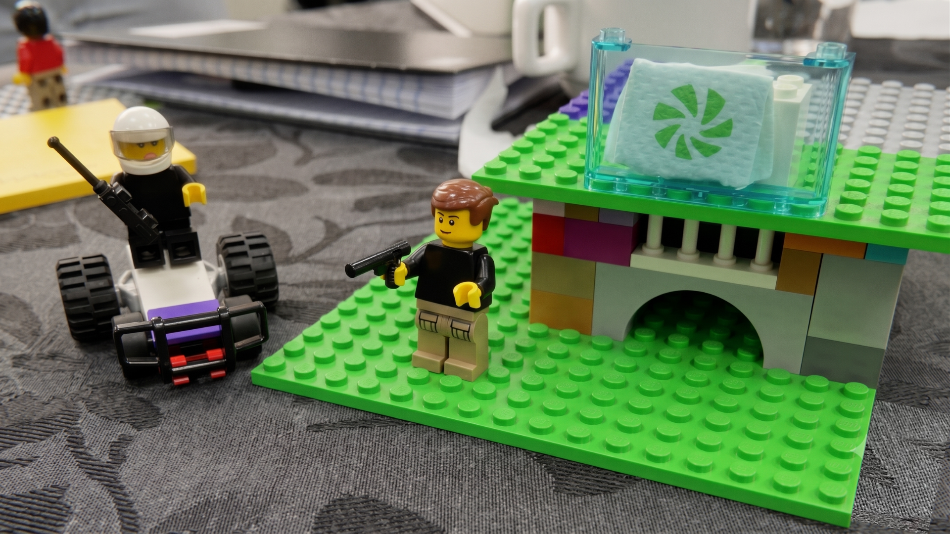  'Lego Serious Play®' durante a sessão com o Sicredi.